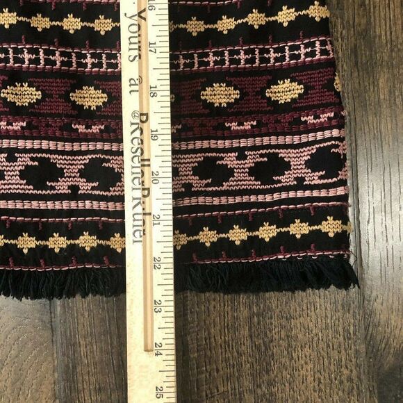 Duplan Women’s Size 10P Lightweight Jacket Embroidered Aztec Art to Wear Tribal - Picture 7 of 12